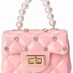 Birthday Suit Jessica Bara Polly Pearl And Rhinestone Micro Handbag