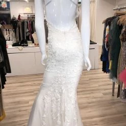 Jessica Bara Marianne Lace Backless Bodycon Gown The Event Shop