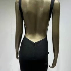 Dresses Jessica Bara Kirra Open Back Metal Buckle Mini Dress