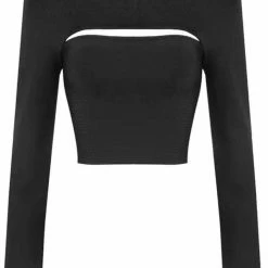 Jessica Bara Trinity Off The Shoulder Cut Out Top
