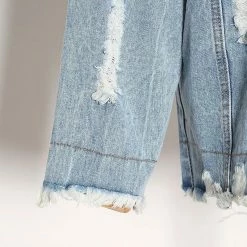 Reve Doll Essentials Jessica Bara Callie Distreased Denim Jacket