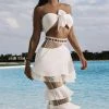 Influencer Style Jessica Bara Paityn Two Piece Ruffle Set