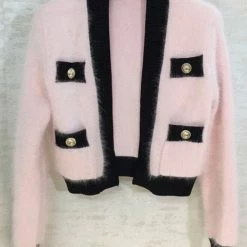 Jessica Bara Vendela Long Sleeve Fuzzy Cardigan Reve Doll Essentials