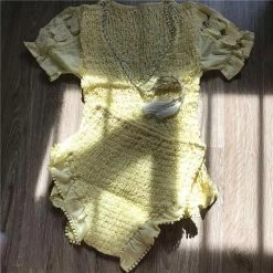 Jessica Bara Aaron Embroidered Top And Short Two Piece Set