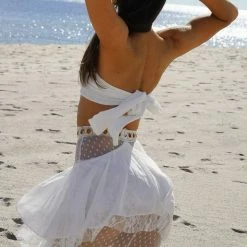 Jessica Bara Paityn Two Piece Ruffle Set Tika Camaj