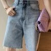 Summer Lovin' Jessica Bara Maxton High Waisted Denim Shorts