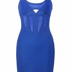 Dresses Jessica Bara Martina Bodycon Mesh Mini Dress