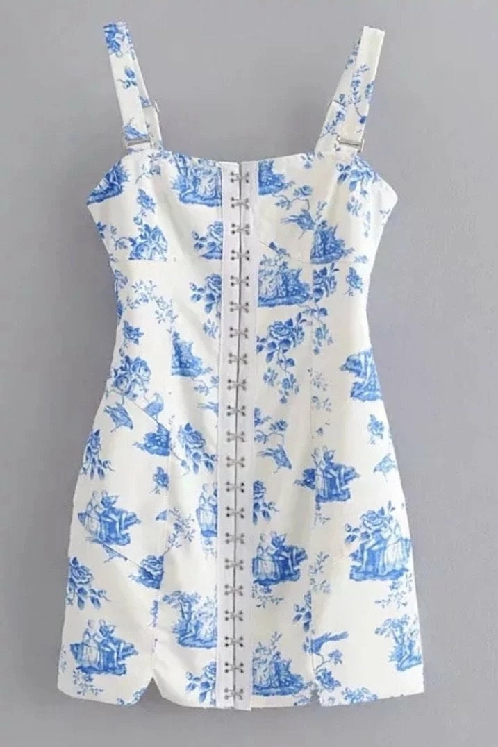 Jessica Bara Tyler Floral Bodycon Mini Dress