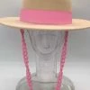 Summer Lovin' Jessica Bara Shelly Chain Strap Short Brim Hat