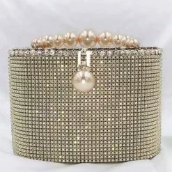 Jessica Bara Roxie Pearl And Diamond Clutch The Event Shop