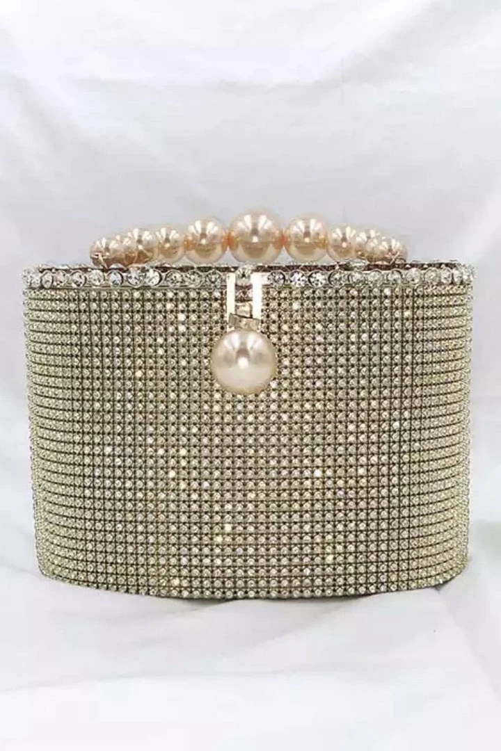 Jessica Bara Roxie Pearl And Diamond Clutch The Event Shop