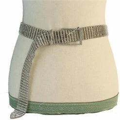 Birthday Suit Jessica Bara Emery Rhinestone Chain Belt