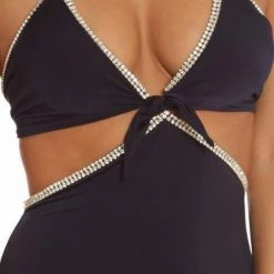 Vie Sauvage Marie Detachable Halter Two-Piece Dress Birthday Suit